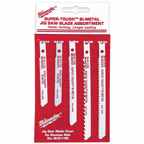 Milwaukee 49-22-1168 U-Shank Jig Saw Blade Assortment