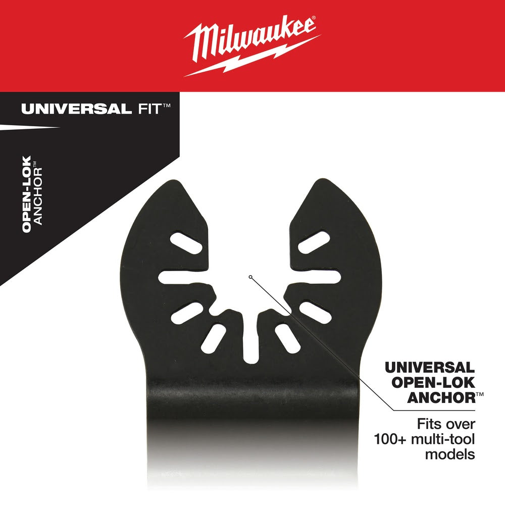 Milwaukee 49-25-1103 Milwaukee® OPEN-LOK™ 1-3/8 HCS WOOD BLADES 3PK