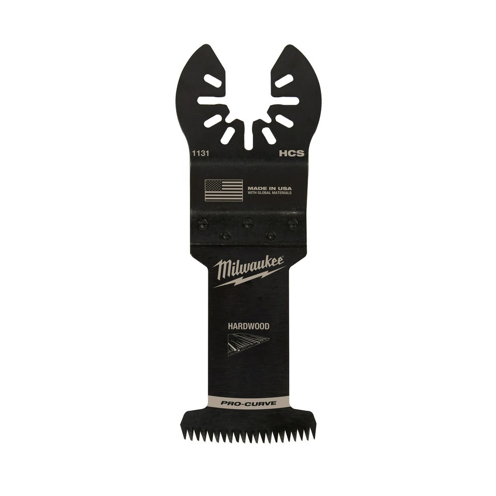 Milwaukee 49-25-1131 Milwaukee® OPEN-LOK™ 1-3/8 HCS JAPANESE TOOTH PRO-CURVE™ HARDWOOD BLADE 1PK