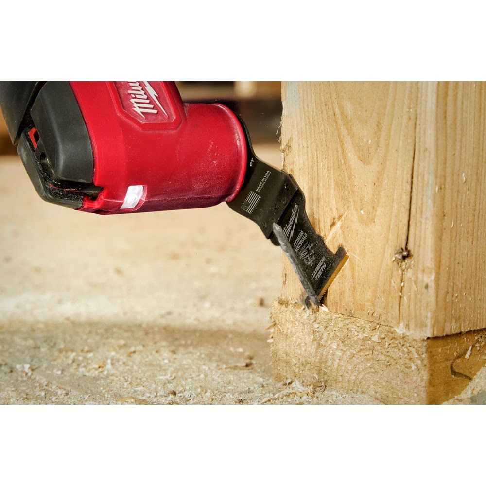 Milwaukee 49-25-1522 Milwaukee® OPEN-LOK™ 1-3/8 TITANIUM ENHANCED CARBIDE TEETH MULTI-MATERIAL BLADE 2PK