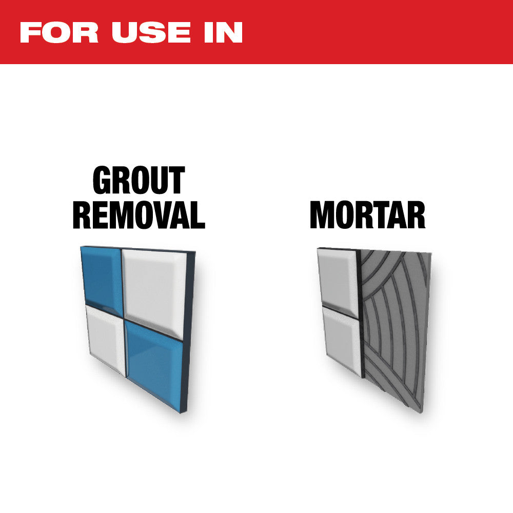 Milwaukee 49-25-2261 Milwaukee® OPEN-LOK™ 2-IN-1 HYBRID CARBIDE GRIT BLADE 1PK