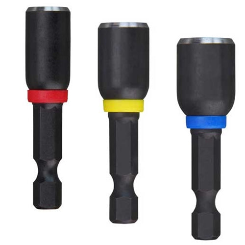 Milwaukee 49-66-4561 1-7/8 Shockwave 3-Piece Magnetic Nut Driver Set