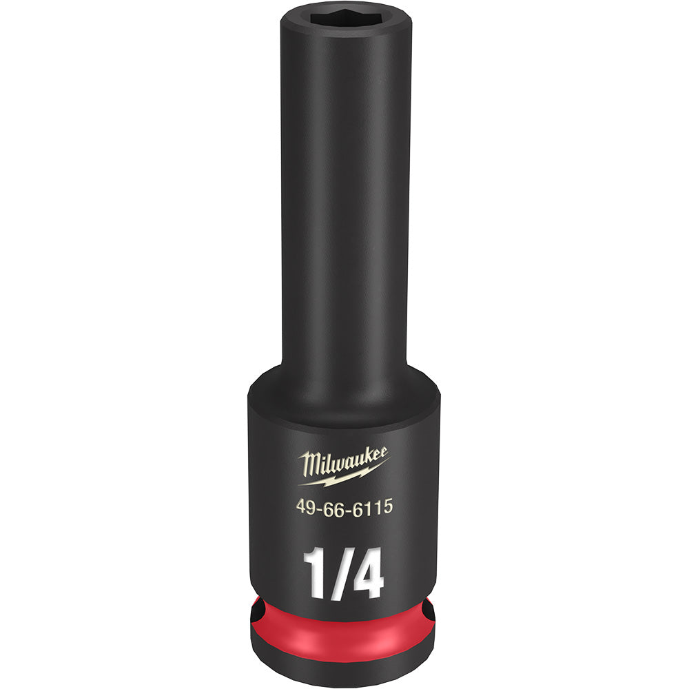 Milwaukee 49-66-6115 SHOCKWAVE Impact Duty™ 3/8 Drive 1/4 Deep 6 Point Socket