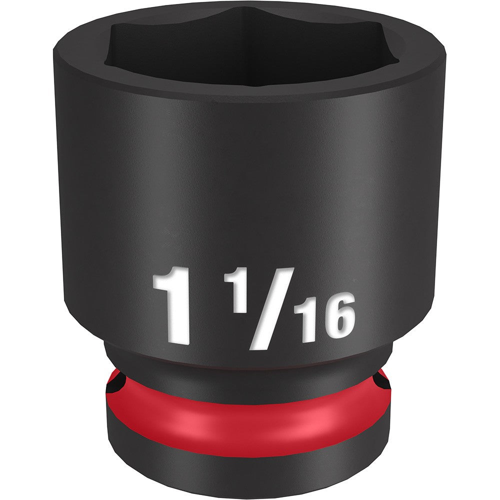 Milwaukee 49-66-6211 SHOCKWAVE Impact Duty™ 1/2Drive 1-1/16 Standard 6 Point Socket