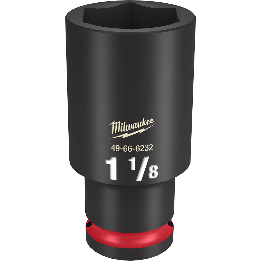Milwaukee 49-66-6232 SHOCKWAVE Impact Duty™ 1/2Drive 1-1/8 Deep 6 Point Socket