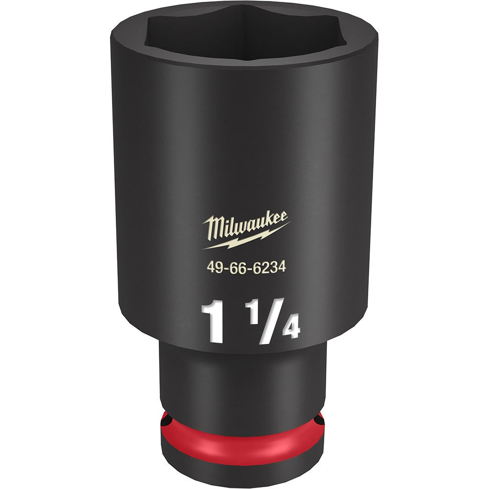 Milwaukee 49-66-6234 SHOCKWAVE Impact Duty™ 1/2Drive 1-1/4 Deep 6 Point Socket
