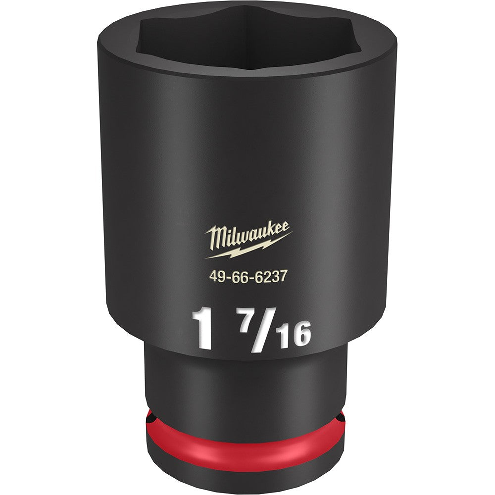 Milwaukee 49-66-6237 SHOCKWAVE Impact Duty™ 1/2Drive 1-7/16 Deep 6 Point Socket