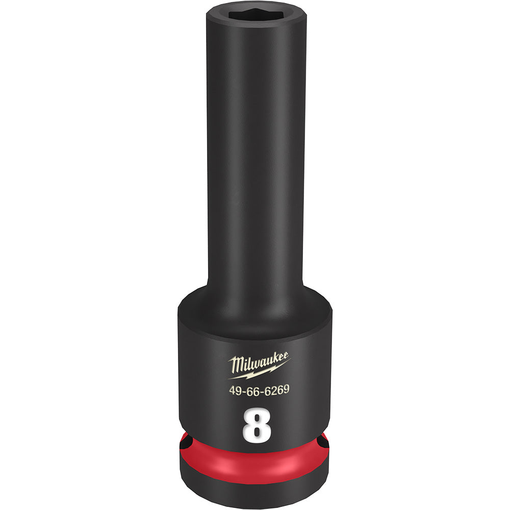 Milwaukee 49-66-6269 SHOCKWAVE Impact Duty™ 1/2Drive 8MM Deep 6 Point Socket