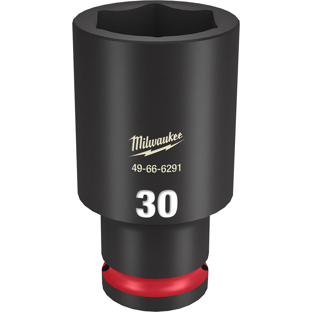 Milwaukee 49-66-6291 SHOCKWAVE Impact Duty™ 1/2Drive 30MM Deep 6 Point Socket