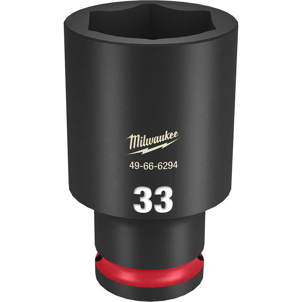 Milwaukee 49-66-6294 SHOCKWAVE Impact Duty™ 1/2Drive 33MM Deep 6 Point Socket