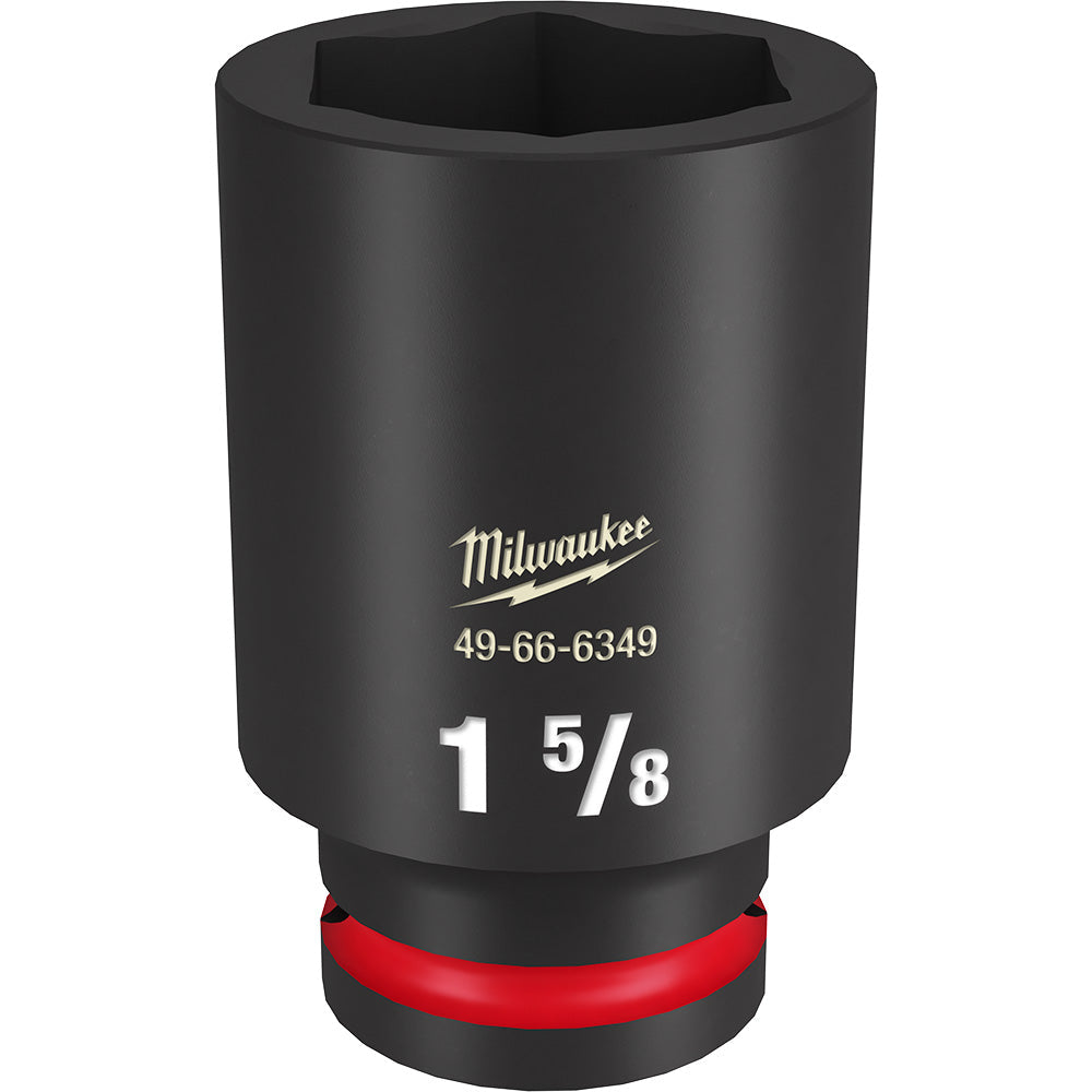 Milwaukee 49-66-6349 SHOCKWAVE Impact Duty™ 3/4Drive 1-5/8 Deep 6 Point Socket