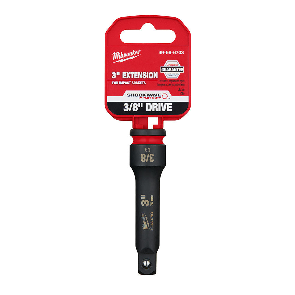 Milwaukee 49-66-6703 SHOCKWAVE Impact Duty™ 3/8 Drive 3 Extension