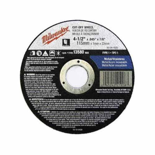 Milwaukee 49-94-5005 Cut-Off Wheel 5 x .045 x 7/8