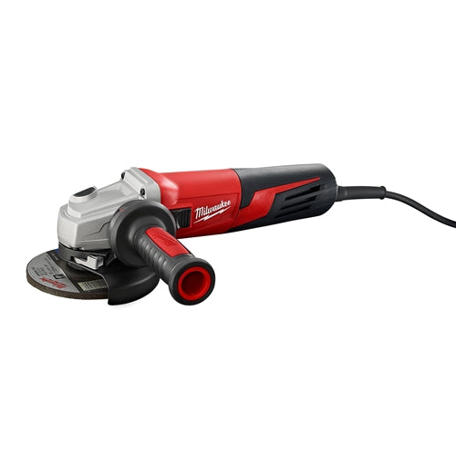Milwaukee 6117-33D 13 Amp 5 Small Angle Grinder Slide, Lock-On, Dial Speed