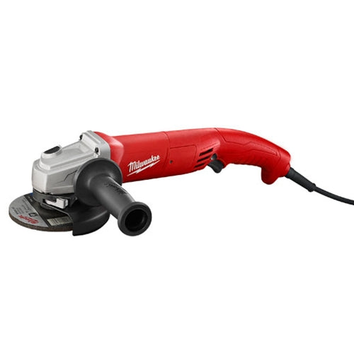 Milwaukee 6121-31A 11 Amp 5 Small Angle Grinder Trigger Grip, No-Lock, AC/DC