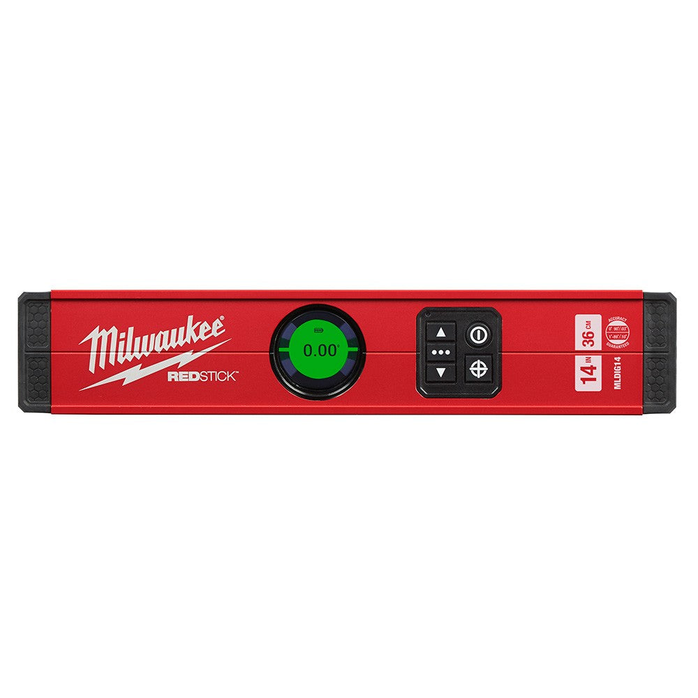 Milwaukee MLDIG14 14” REDSTICK Digital Level w/ PINPOINT Measurement Technology
