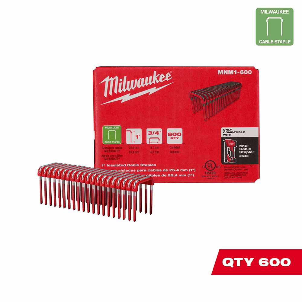 Milwaukee MNM1-600 1 Insulated Cable Staples