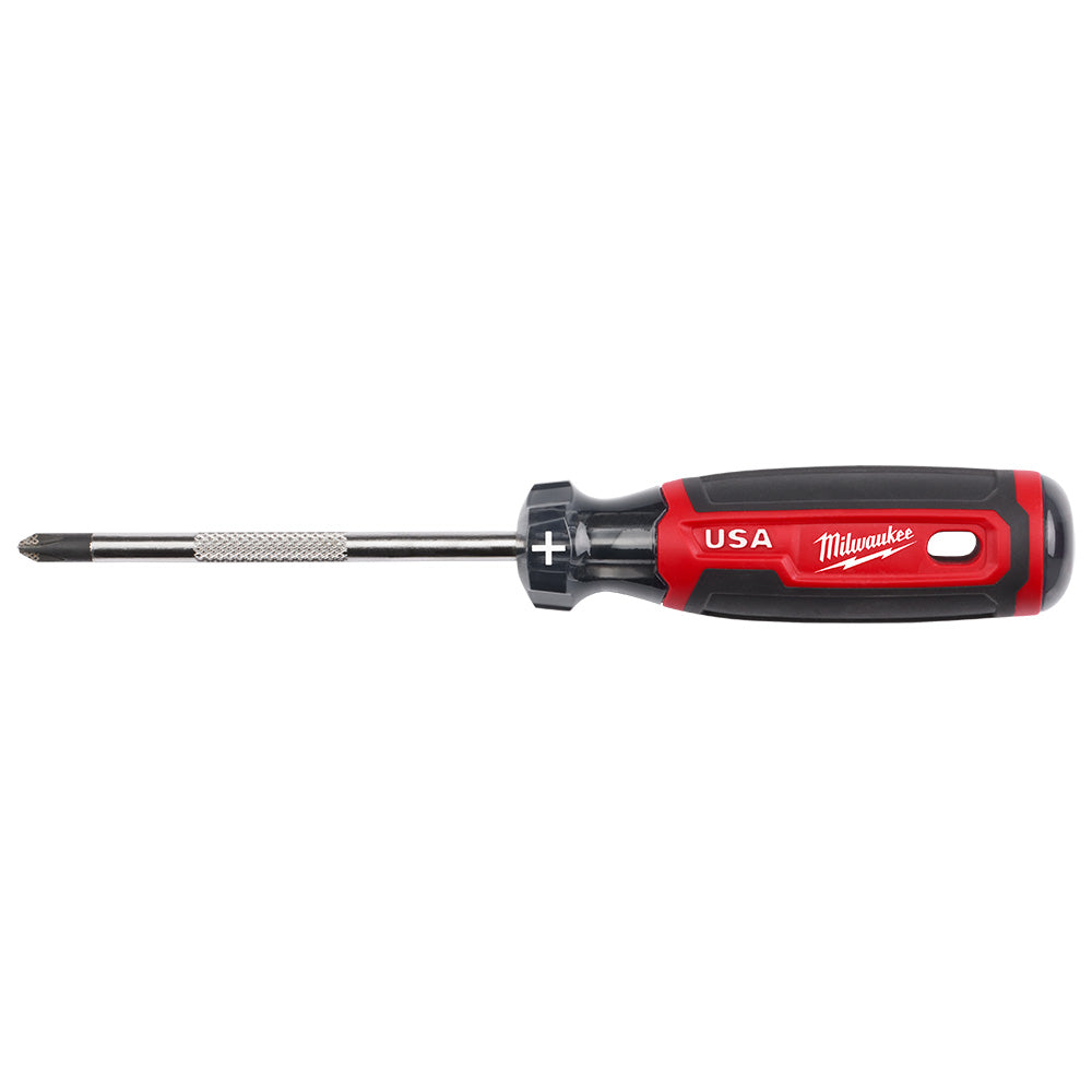 Milwaukee MT202 #2 Phillips 4 Cushion Grip Screwdriver (USA)