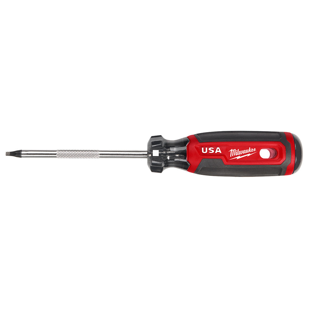 Milwaukee MT218 #2 Square 4 Cushion Grip Screwdriver (USA)
