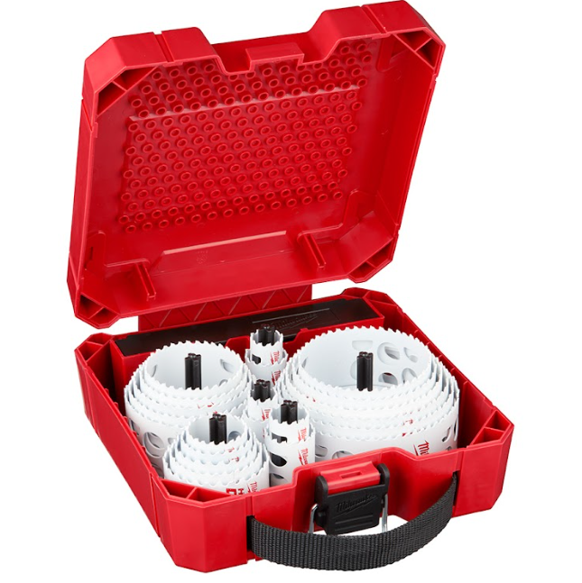 Milwaukee 49-22-4185 28-Piece All Purpose Professional Ice Hardened Hole Saw Kit