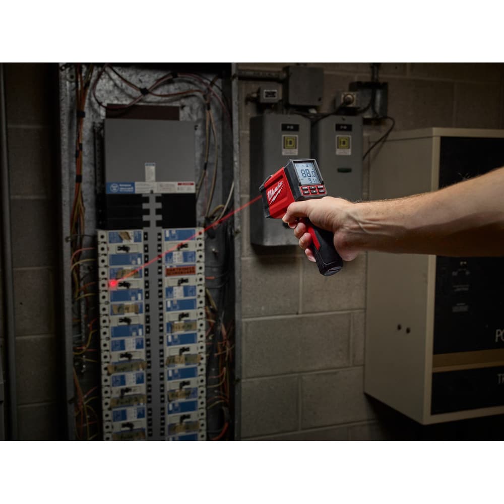 Milwaukee 2269-20NST 30:1 Infrared/Contact Temp Gun 9-Volt NIST Certified