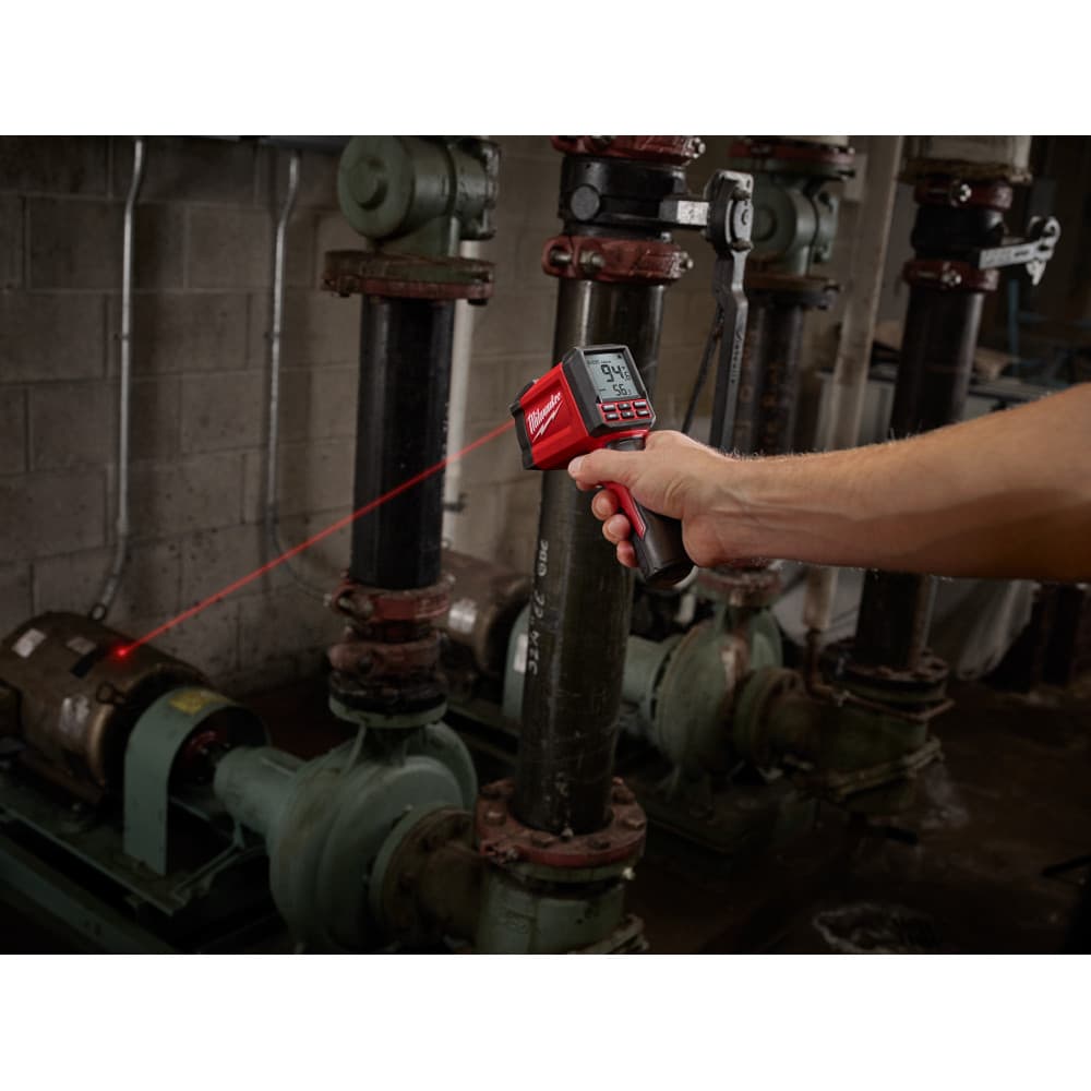 Milwaukee 2269-20NST 30:1 Infrared/Contact Temp Gun 9-Volt NIST Certified