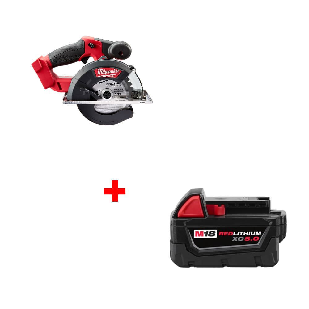 Milwaukee 2782-20 M18 FUEL Circ Saw, Bare / FREE 48-11-1850 XC.5 Battery Pack
