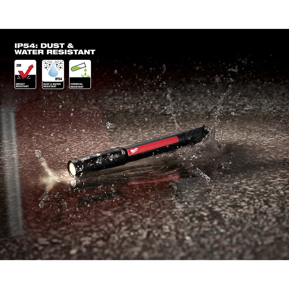 Milwaukee 2010R Rechargeable 250L Penlight w/ Laser