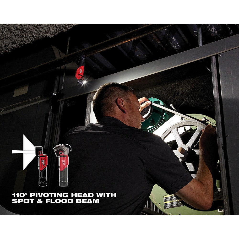 Milwaukee 2113-21 USB Rechargeable Pivoting Flashlight