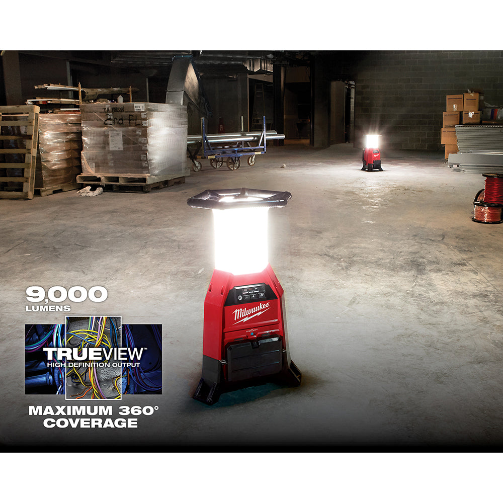 Milwaukee 2150-20 M18 Radius Site Light / Charger with ONE-KEY