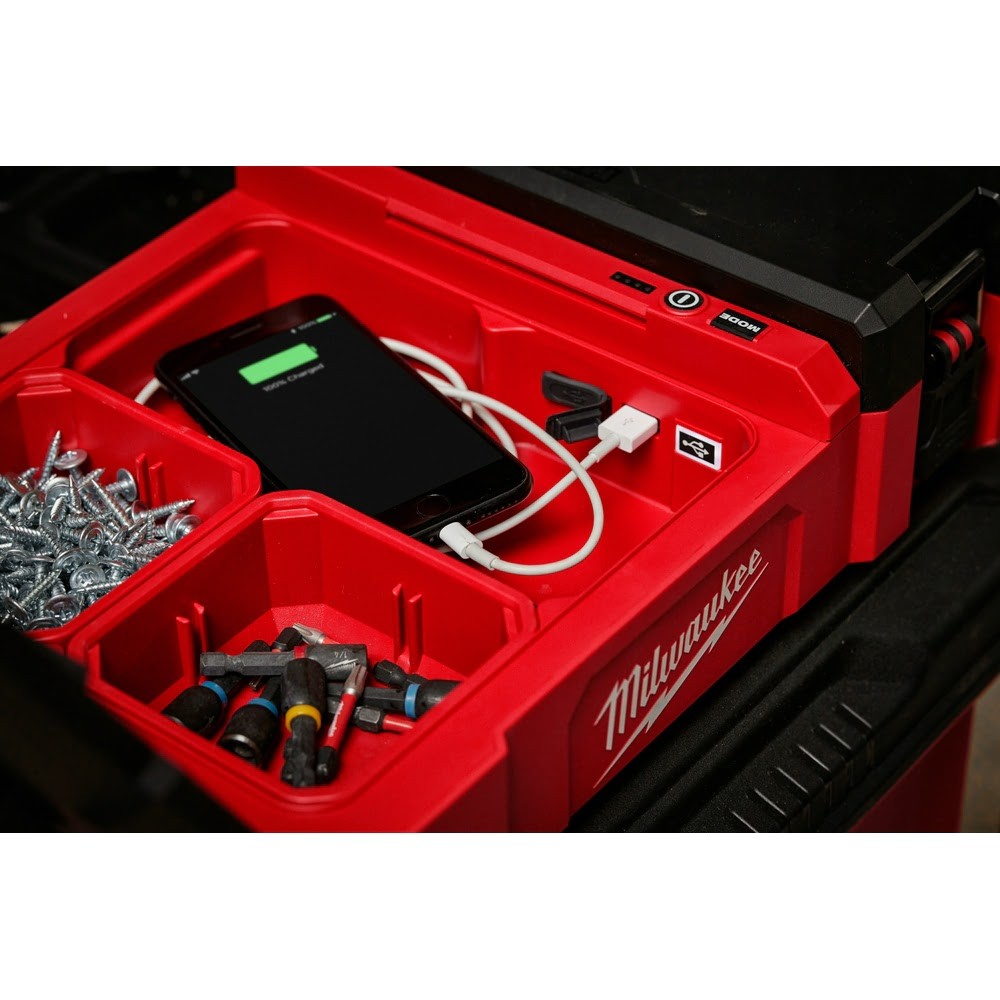 Milwaukee 2356-20 M12 PACKOUT Flood Light w/ USB Charging, Bare