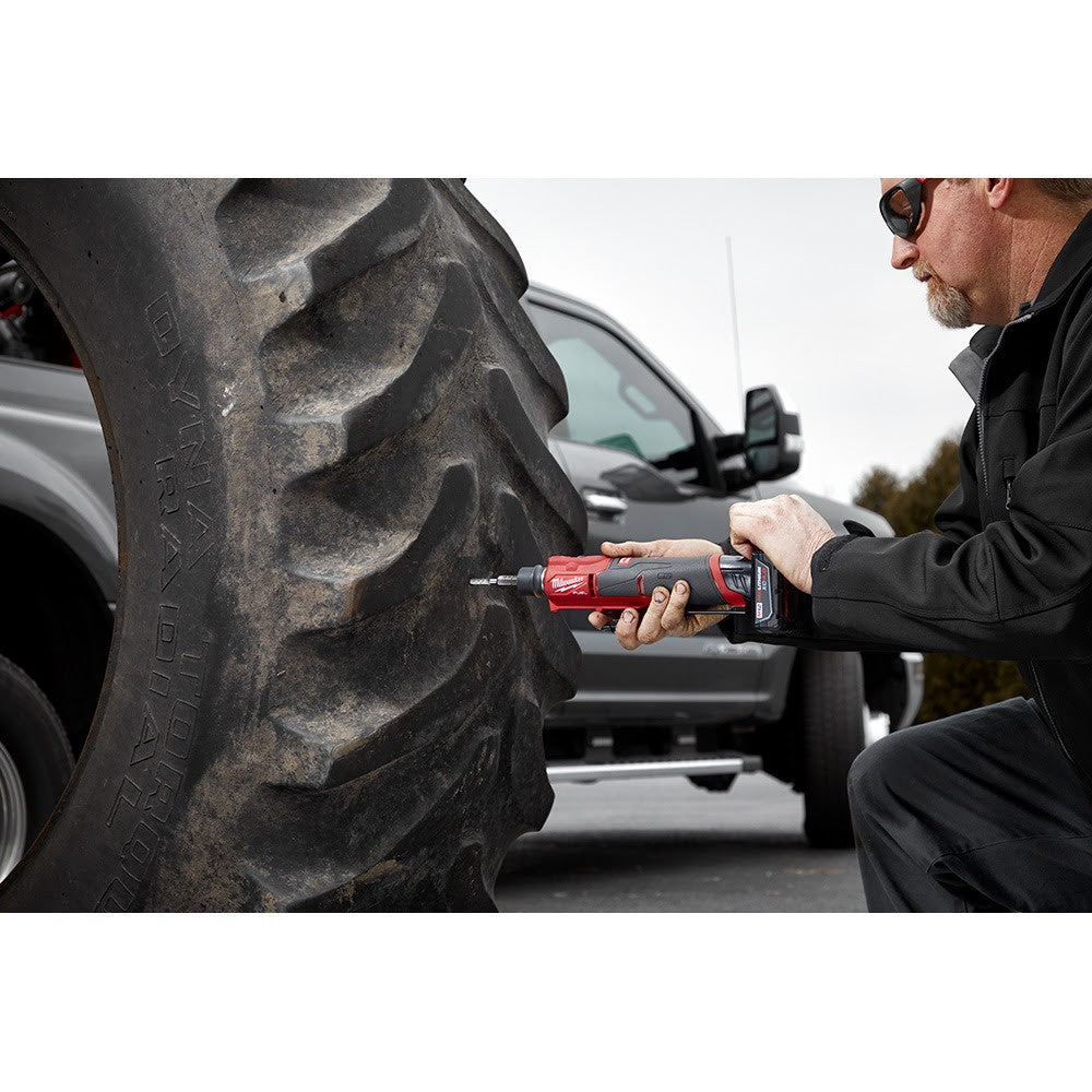 Milwaukee 2409-20 M12 FUEL 12V Li-Ion Brushless Low Speed Tire Buffer, Bare Tool