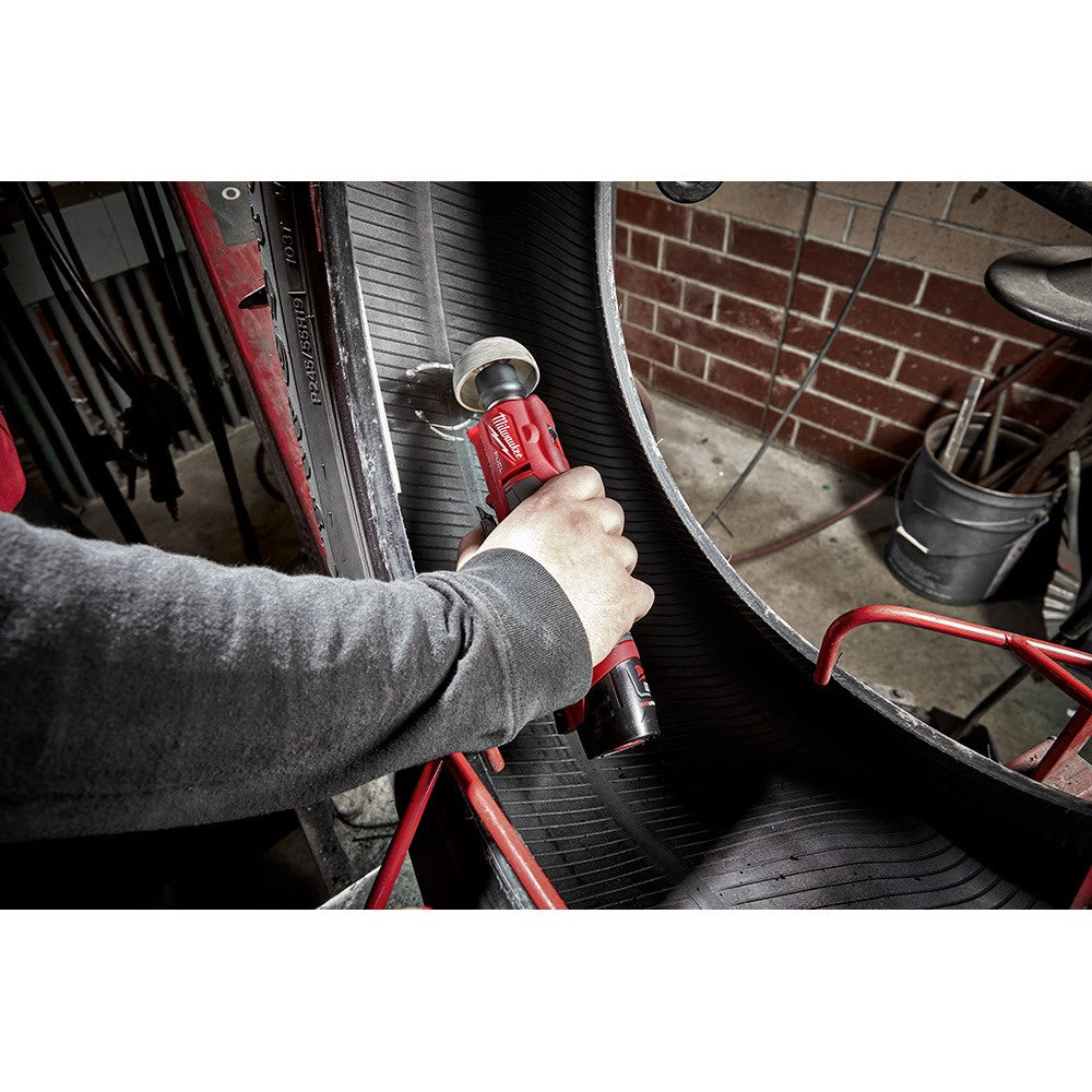 Milwaukee 2409-20 M12 FUEL 12V Li-Ion Brushless Low Speed Tire Buffer, Bare Tool