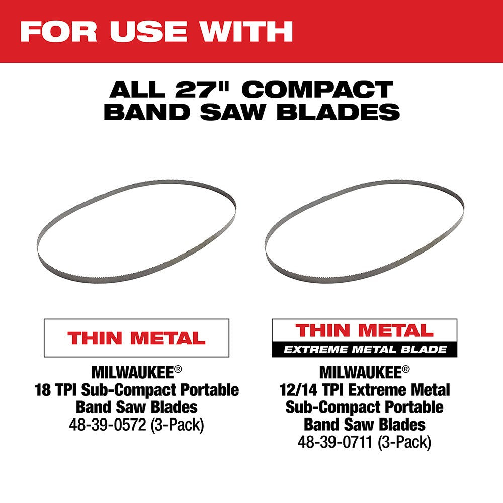 Milwaukee 2429-21XC M12™ Sub-Compact Band Saw Kit