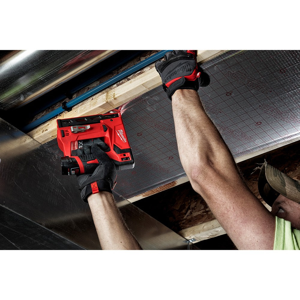 Milwaukee  2447-20 M12 3/8 Crown Stapler, Bare