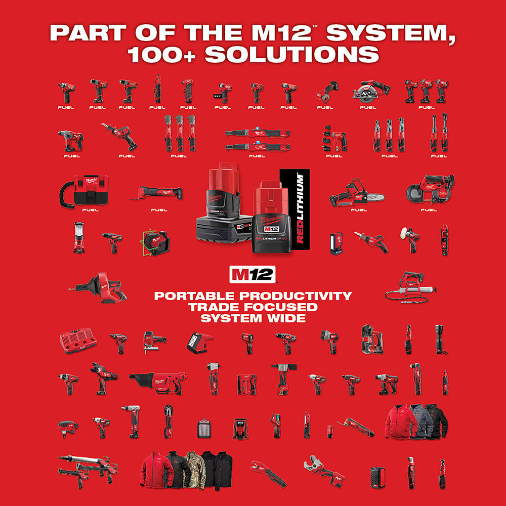 Milwaukee  2447-20 M12 3/8 Crown Stapler