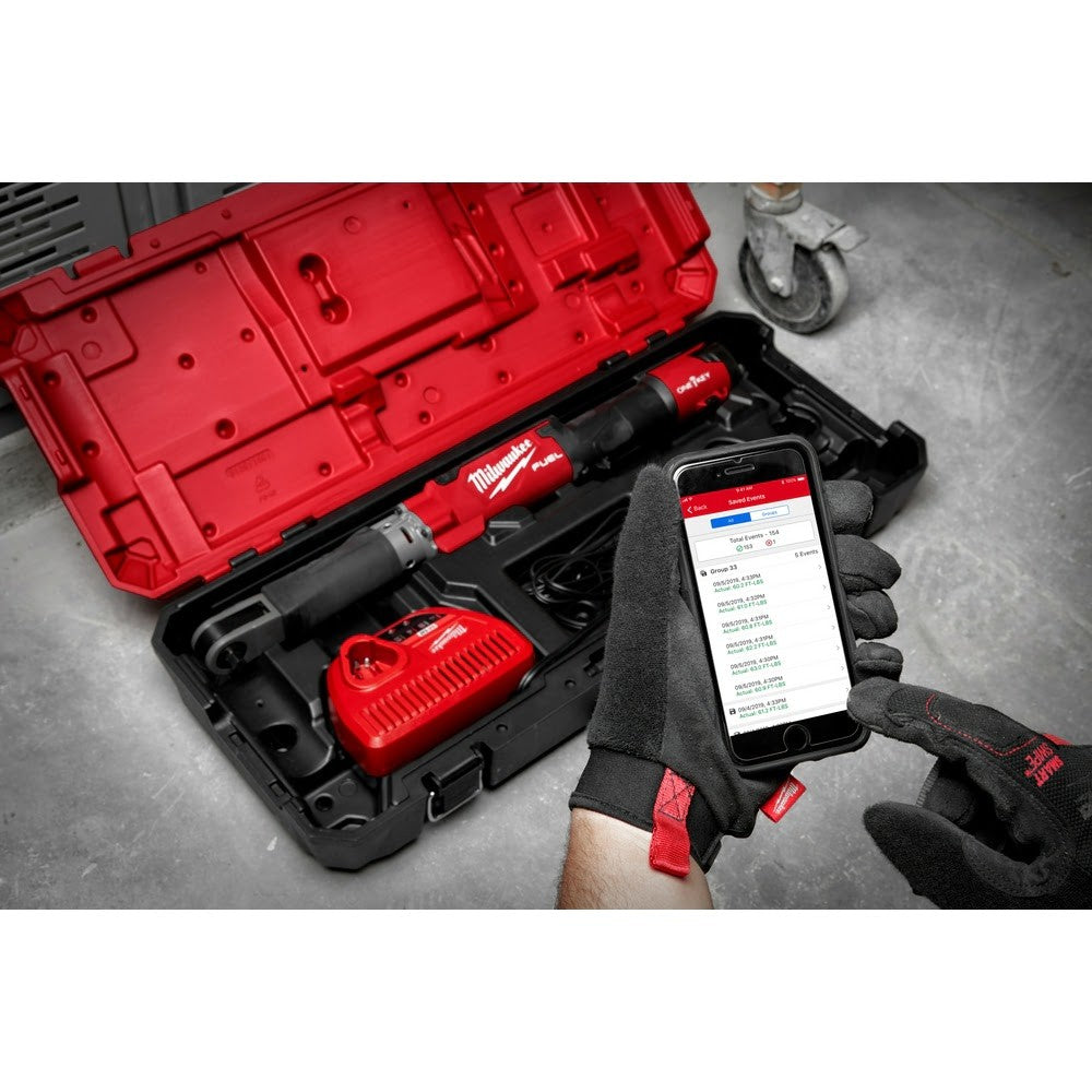Milwaukee 2465-20 M12 FUEL 3/8 Digital Torque Wrench w/ ONE-KEY Bare Tool