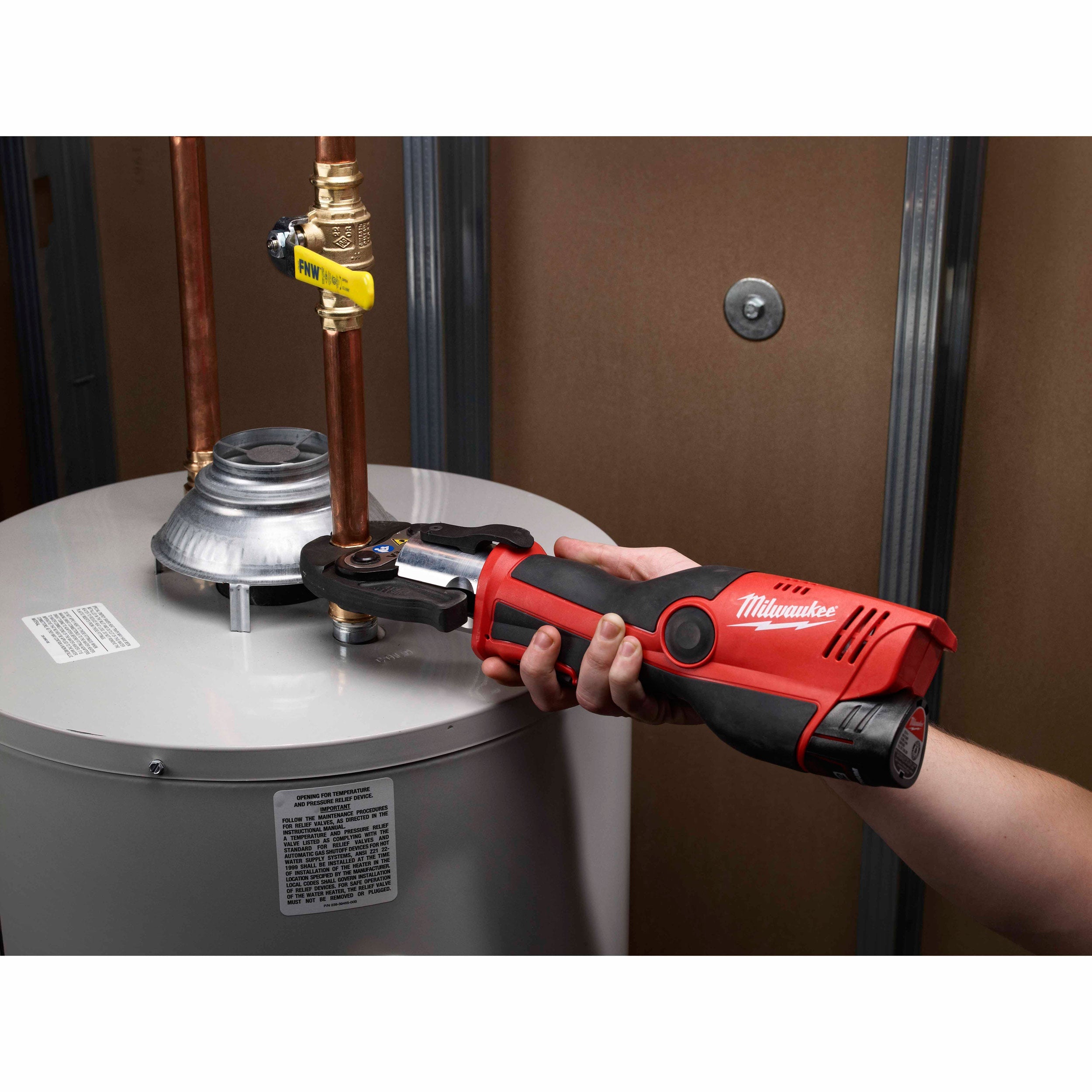 Milwaukee 2473-22 M12 Force Logic Press Tool 1/2 - 1 Kit