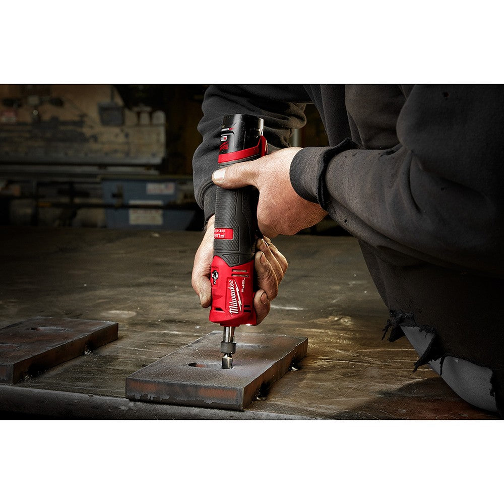 Milwaukee 2486-20 M12 FUEL Straight Die Grinder, Bare