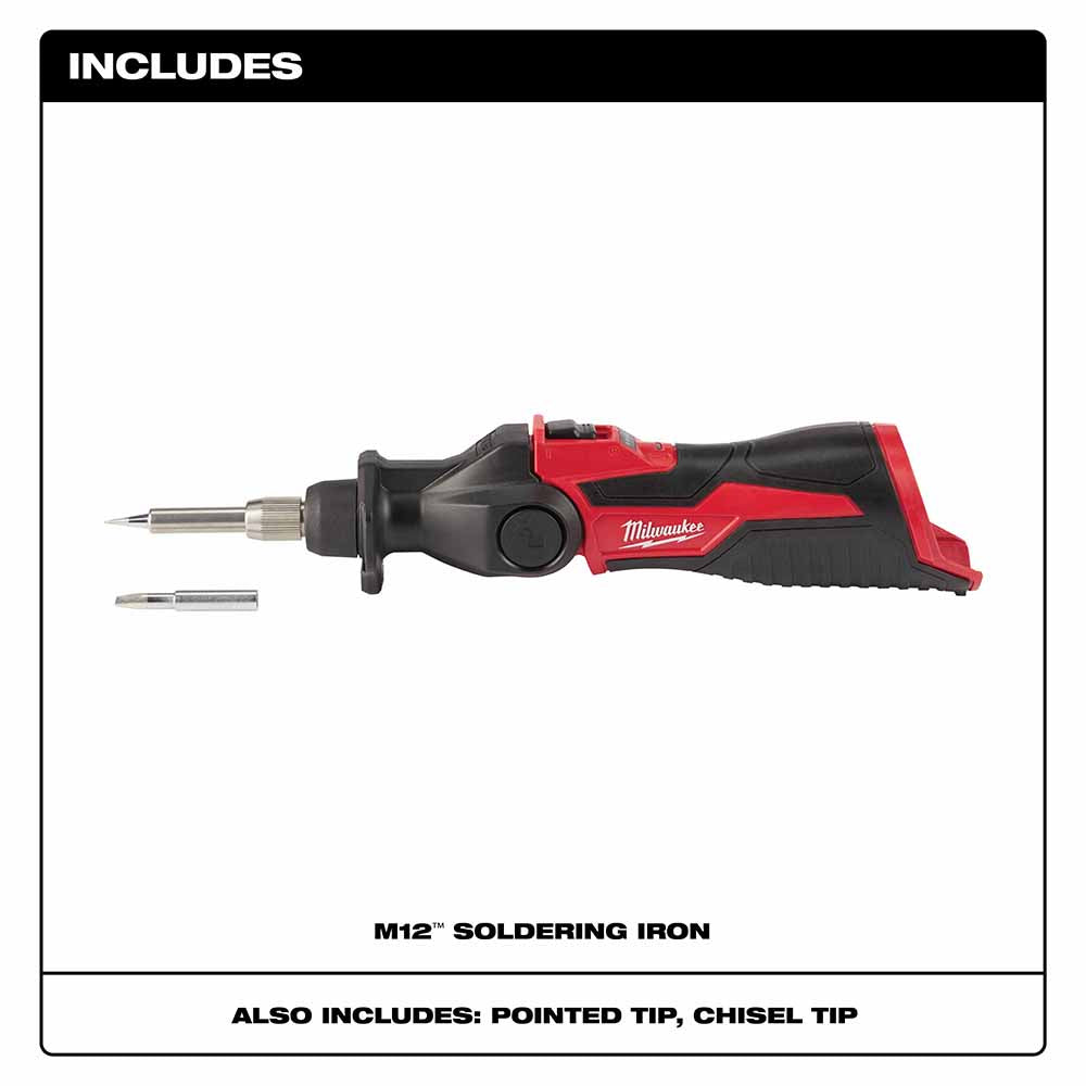 Milwaukee  2488-20 M12 Soldering Iron Bare Tool