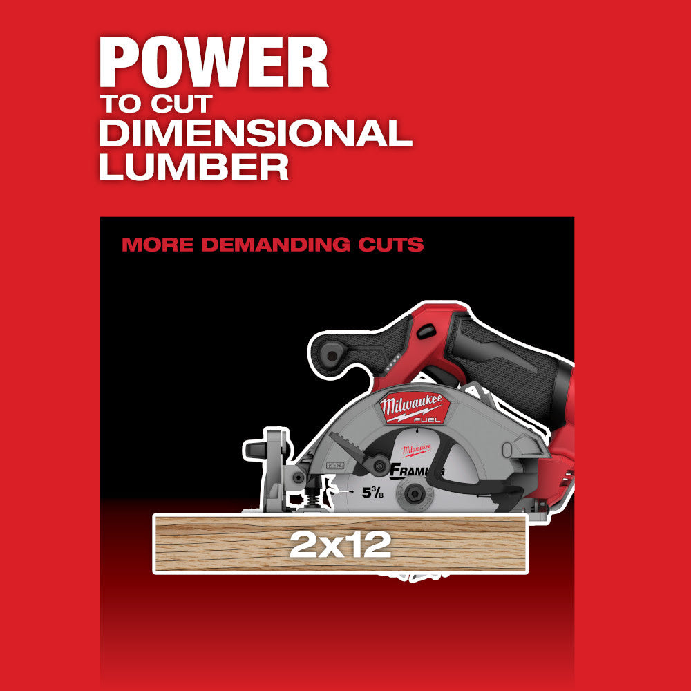 Milwaukee 2521-21HO M12 FUEL 5-3/8 Circular Saw Kit