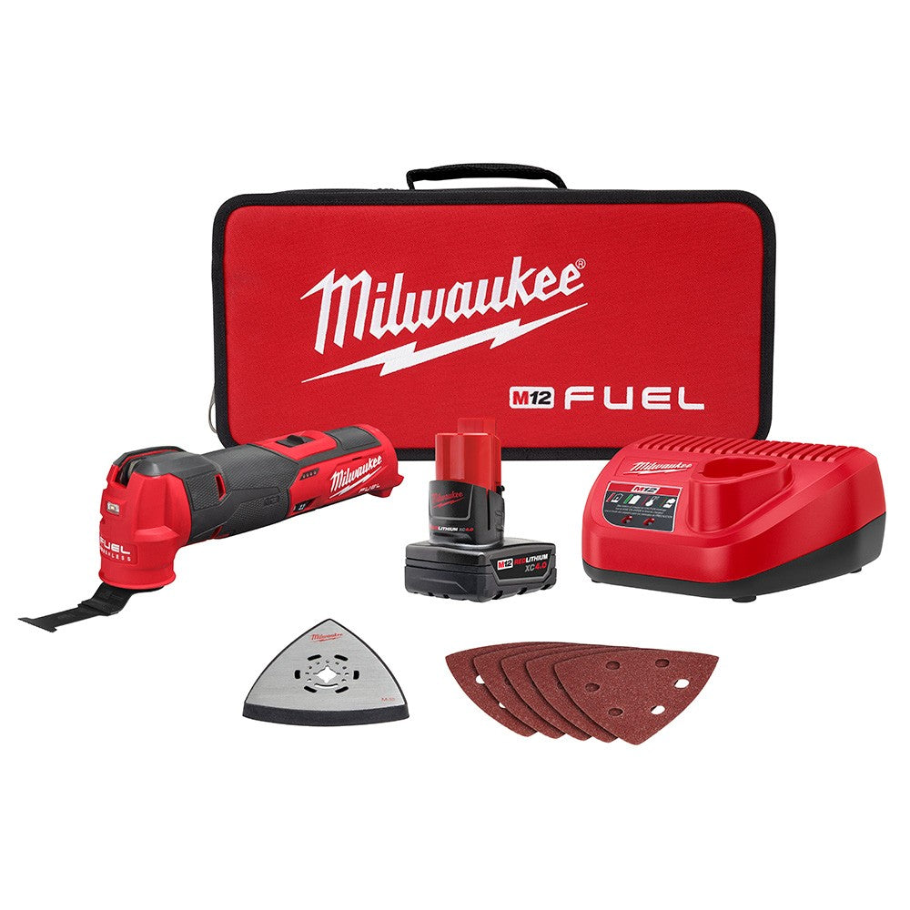 Milwaukee 2526-21XC M12 FUEL™ Oscillating Multi-Tool Kit