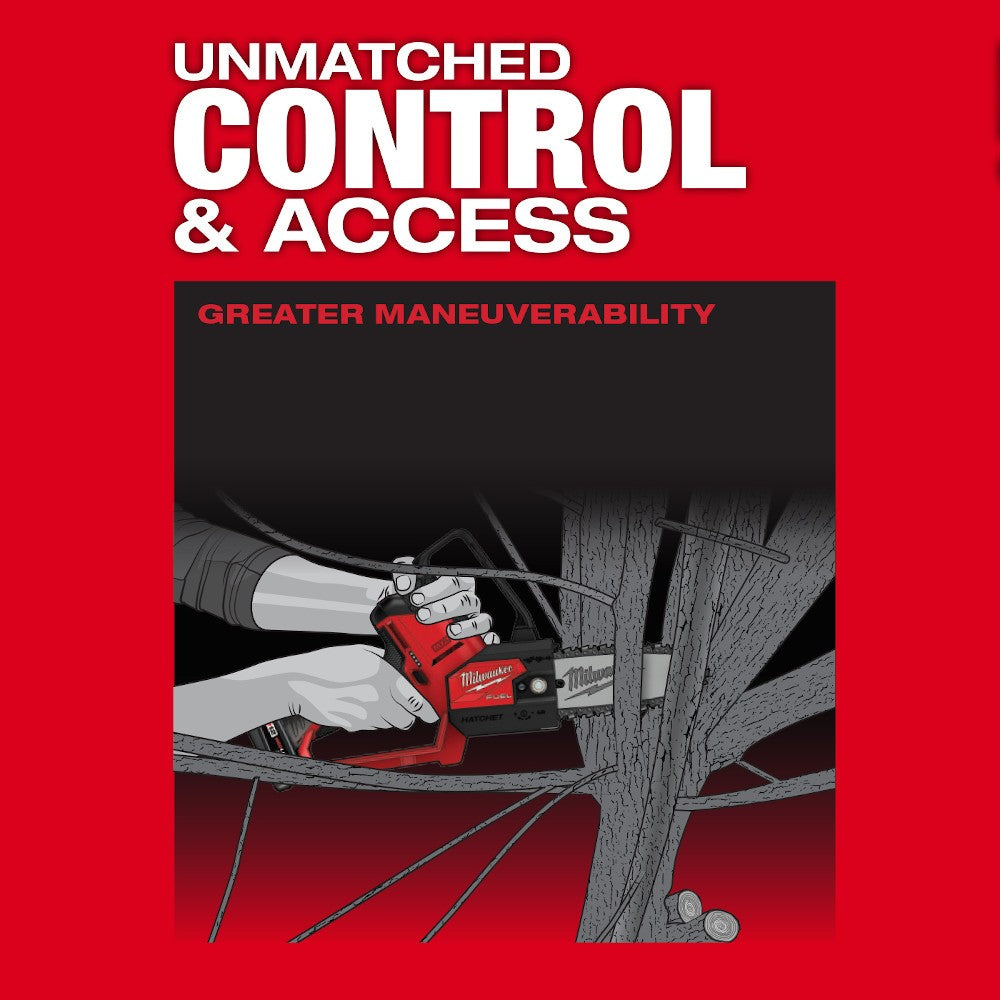 Milwaukee 2527-20 M12 FUEL™ HATCHET™ 6 Pruning Saw, Tool Only