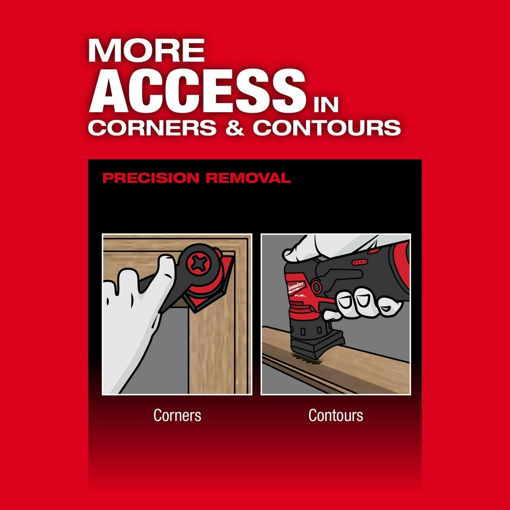Milwaukee 2531-20 M12 FUEL Orbital Detail Sander