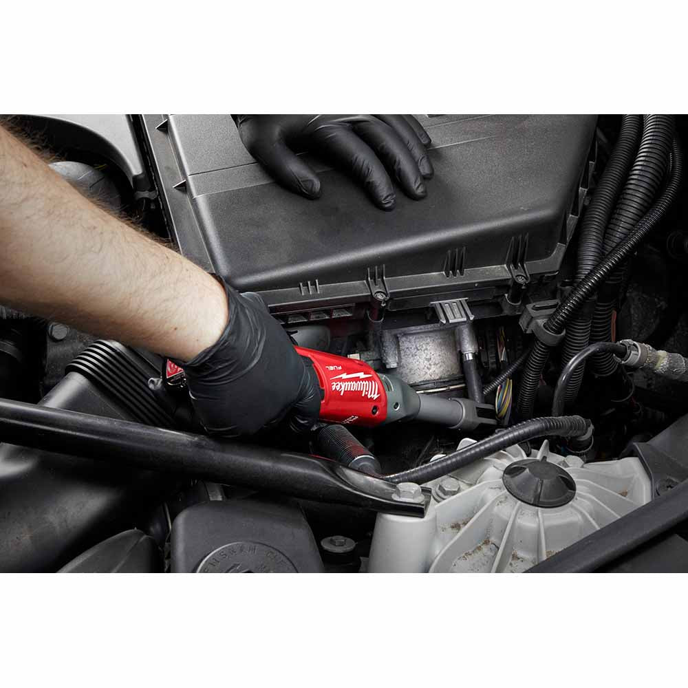 Milwaukee 2559-21 M12 FUEL 1/4 Extended Reach Ratchet 1 Battery Kit