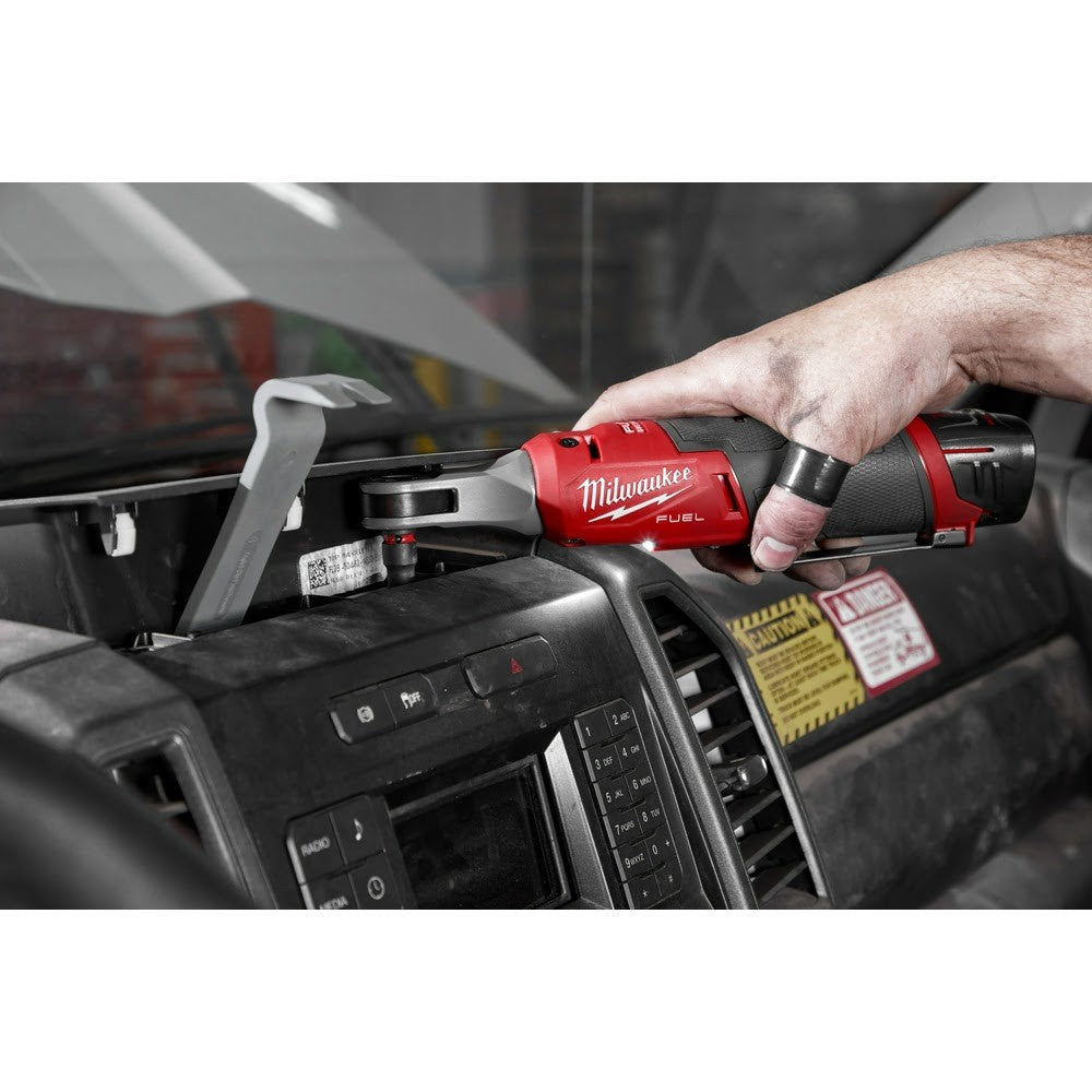 Milwaukee 2566-22 M12 FUEL™ 1/4 High Speed Ratchet Kit