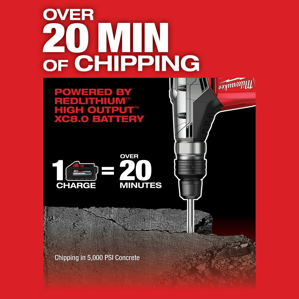 Milwaukee 2717-20 M18 FUEL 1-9/16 SDS Max Rotary Hammer Bare Tool