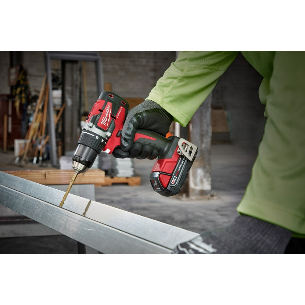 Milwaukee 2801-22CT M18 Compact Brushless 1/2 Drill CPKit