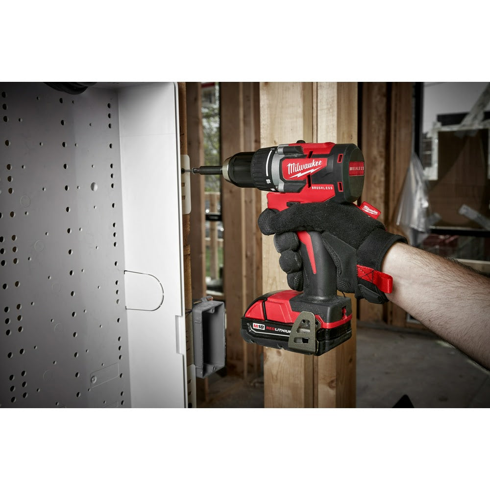 Milwaukee 2801-22CT M18 Compact Brushless 1/2 Drill CPKit