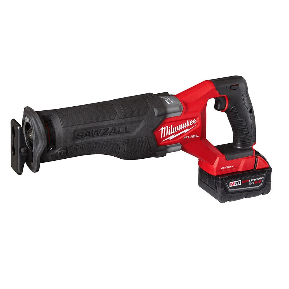 Milwaukee  2822-22 M18 FUEL™ SAWZALL® Recip Saw w/ One-Key™- 2 Battery XC5.0 Kit